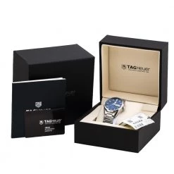 Tag Heuer Blue Stainless Steel Carrera Caliber 5 WAR201E.BA0723 Men's Wristwatch 41 Mm For Men 15 Tag Heuer Blue Stainless Steel Carrera Caliber 5 WAR201E.BA0723 Men's Wristwatch 41 Mm For Men -Tag Heuer Sales Shop luxury men tag heuer new watches p277652 001