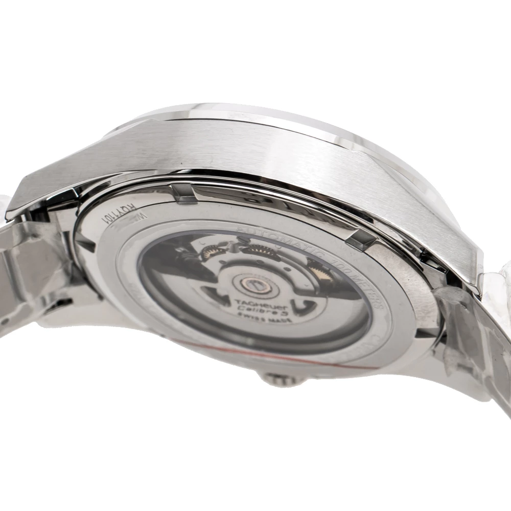 Tag Heuer Blue Stainless Steel Carrera Caliber 5 WAR201E.BA0723 Men's Wristwatch 41 Mm For Men 7 Tag Heuer Blue Stainless Steel Carrera Caliber 5 WAR201E.BA0723 Men's Wristwatch 41 Mm For Men - Image 7