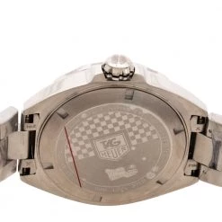 Tag Heuer White Stainless Steel Formula 1 Caiiber 5 WAZ2114.BA0875 Men's Wristwatch 41 Mm For Men -Tag Heuer Sales Shop luxury men tag heuer new watches p280954 005