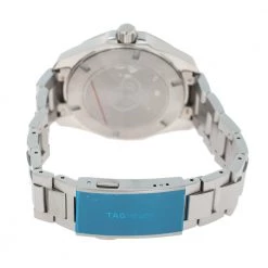Tag Heuer Black Stainless Steel Aquaracer WAY101A.BA0746 Men's Wriswatch 43 Mm For Men -Tag Heuer Sales Shop luxury men tag heuer new watches p307900 005