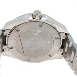 Tag Heuer Black Stainless Steel Aquaracer WAY101A.BA0746 Men's Wriswatch 43 Mm For Men -Tag Heuer Sales Shop luxury men tag heuer new watches p307900 006