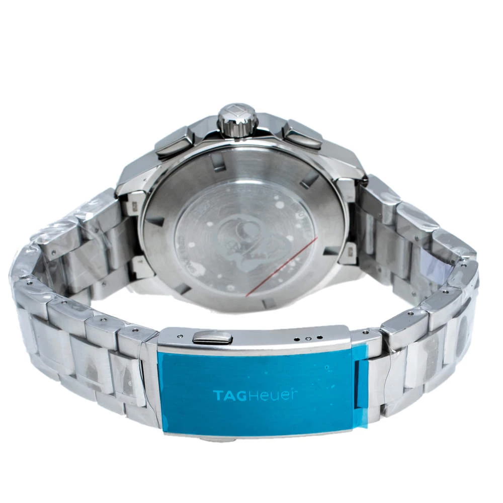 TAG Heuer Blue Stainless Steel Aquaracer CAY211B.BA0927 Men's Wristwatch 43 Mm For Men 5 TAG Heuer Blue Stainless Steel Aquaracer CAY211B.BA0927 Men's Wristwatch 43 Mm For Men - Image 5