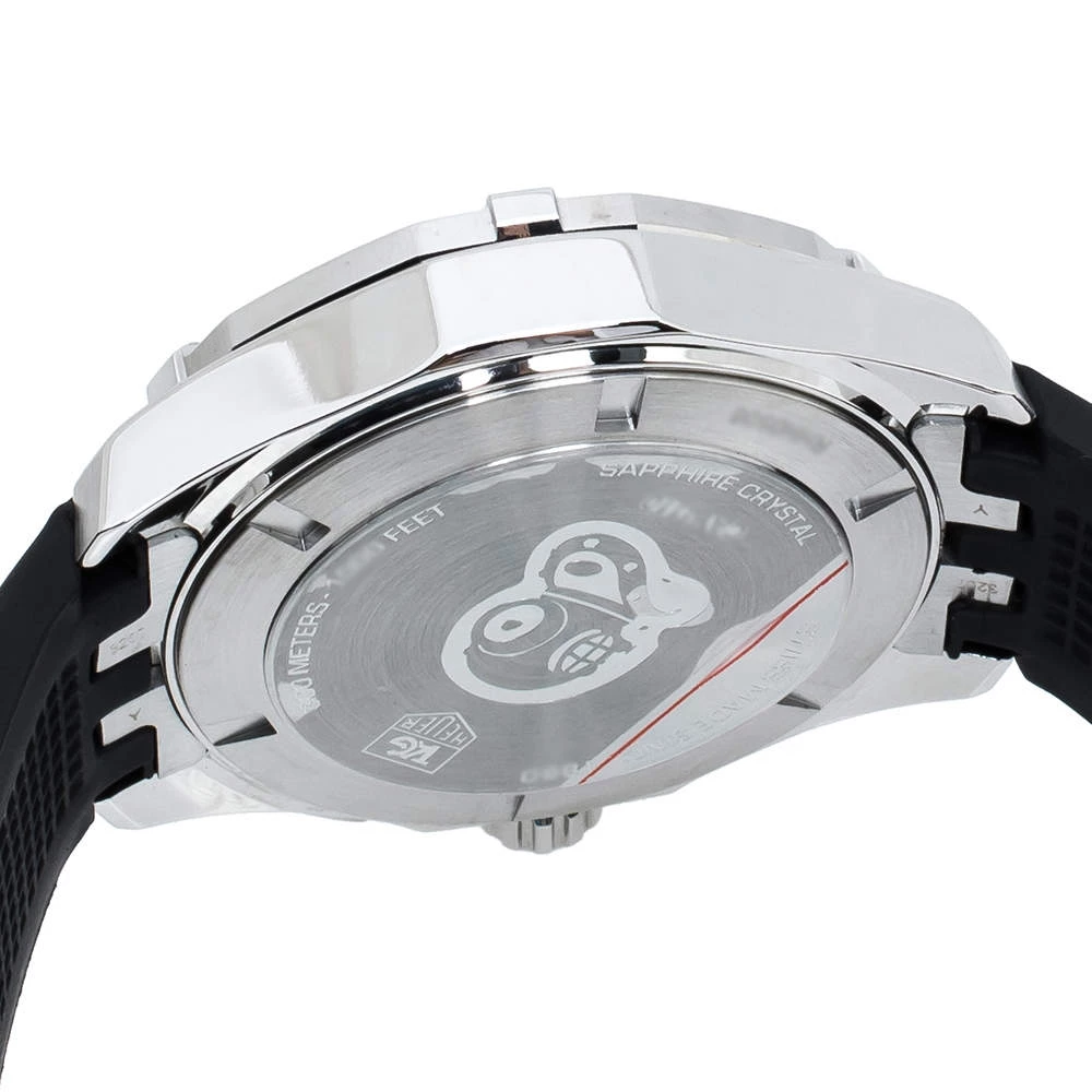 TAG Heuer Black Stainless Steel Aquaracer CAY1110.FT6041 Men's Wristwatch 43 Mm For Men 7 TAG Heuer Black Stainless Steel Aquaracer CAY1110.FT6041 Men's Wristwatch 43 Mm For Men - Image 7