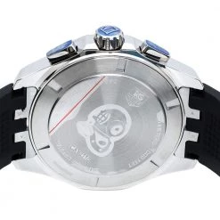 TAG Heuer Black Stainless Steel Aquaracer CAY1110.FT6041 Men's Wristwatch 43 Mm For Men 11 TAG Heuer Black Stainless Steel Aquaracer CAY1110.FT6041 Men's Wristwatch 43 Mm For Men -Tag Heuer Sales Shop luxury men tag heuer new watches p313393 005