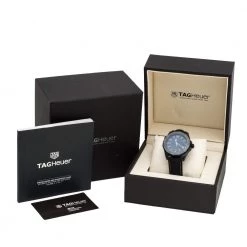 TAG Heuer Black Ceramic And Steel Special Edition Aquaracer WAY218B.FC6364 Men's Wristwatch 41 Mm For Men -Tag Heuer Sales Shop luxury men tag heuer new watches p313395 001