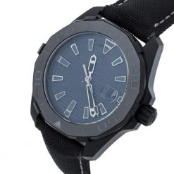 TAG Heuer Black Ceramic And Steel Special Edition Aquaracer WAY218B.FC6364 Men's Wristwatch 41 Mm For Men -Tag Heuer Sales Shop luxury men tag heuer new watches p313395 006