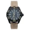 TAG Heuer Black Titanium Aquaracer WAY208C.FC8383 Men's Wristwatch 43 Mm For Men