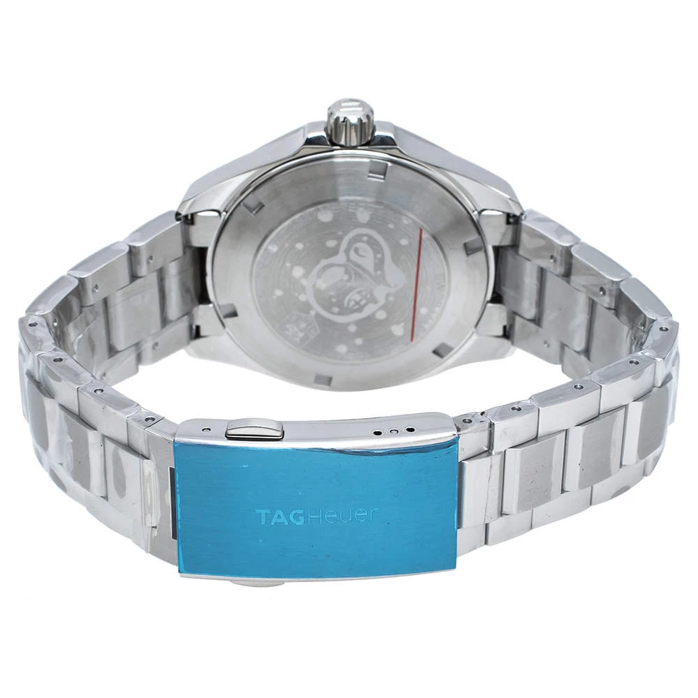 Tag Heuer Blue Stainless Steel Aquaracer WAY2112.BA0928 Men's Wristwatch 41 Mm For Men 5 Tag Heuer Blue Stainless Steel Aquaracer WAY2112.BA0928 Men's Wristwatch 41 Mm For Men - Image 5