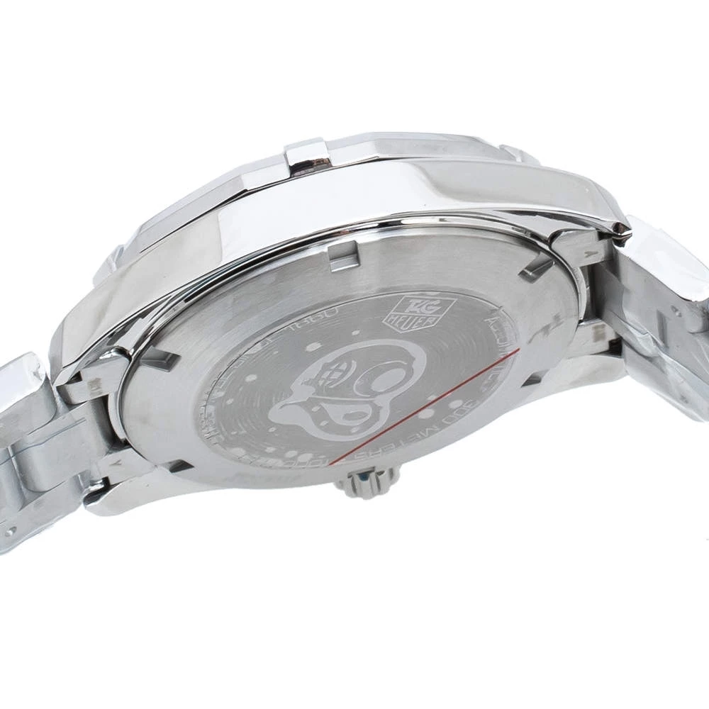TAG Heuer Black Stainless Steel Aquaracer WAY2110.BA0928 Men's Wristwatch 41 Mm For Men 7 TAG Heuer Black Stainless Steel Aquaracer WAY2110.BA0928 Men's Wristwatch 41 Mm For Men - Image 7