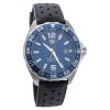 Tag Heuer Blue Stainless Steel Rubber Formula 1 WAZ1010 Quartz Men's Wristwatch 43MM For Men