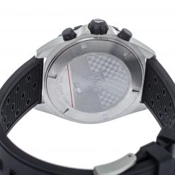 Tag Heuer Black Stainless Steel Rubber Formula 1 CAZ1010 Quartz Men's Wristwatch 43MM For Men -Tag Heuer Sales Shop luxury men tag heuer new watches p373476 003