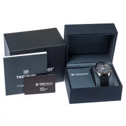 Tag Heuer Black Stainless Steel Rubber Formula 1 CAZ1010 Quartz Men's Wristwatch 43MM For Men -Tag Heuer Sales Shop luxury men tag heuer new watches p373476 009