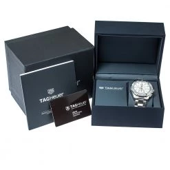 Tag Heuer White Stainless Steel Aquaracer CAY1111 Quartz Men's Wristwatch 43MM For Men 15 Tag Heuer White Stainless Steel Aquaracer CAY1111 Quartz Men's Wristwatch 43MM For Men -Tag Heuer Sales Shop luxury men tag heuer new watches p373483 005