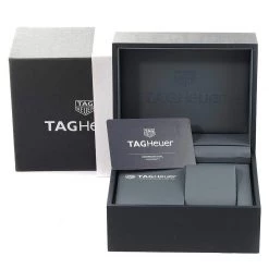 Tag Heuer Blue Stainless Steel Carrera CBG2A11 Men's Wristwatch 45 Mm For Men -Tag Heuer Sales Shop luxury men tag heuer new watches p676170 005