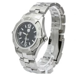 Tag Heuer Black Stainless Steel 2000 Exclusive Men's Wristwatch 37MM For Men