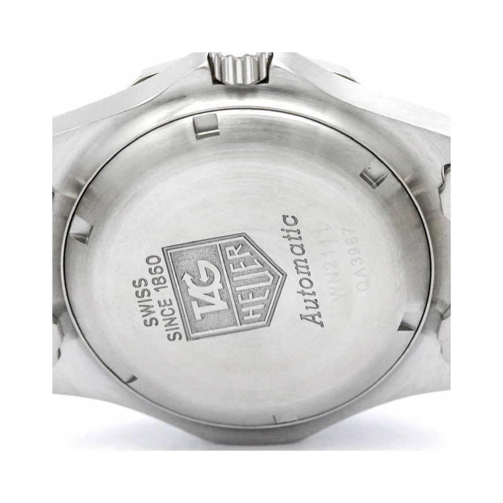 Tag Heuer Black Stainless Steel 2000 Exclusive Men's Wristwatch 37MM For Men 4 Tag Heuer Black Stainless Steel 2000 Exclusive Men's Wristwatch 37MM For Men - Image 4