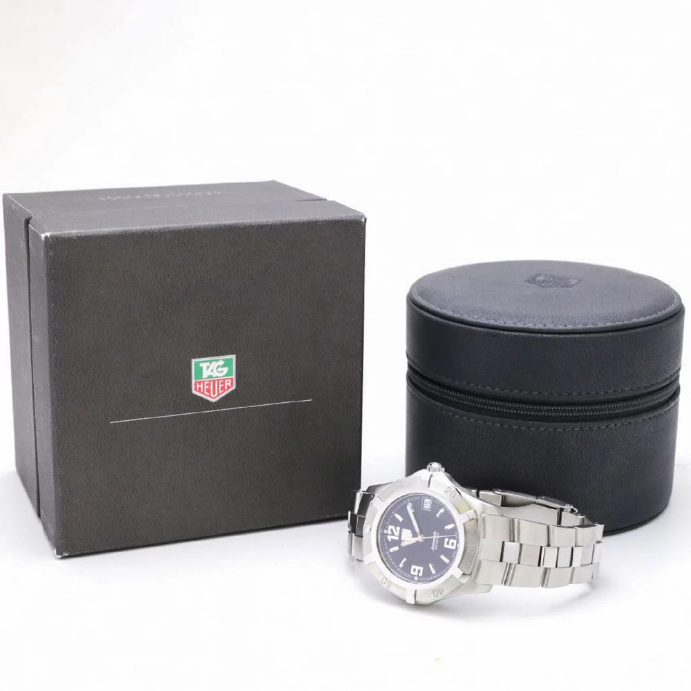 Tag Heuer Black Stainless Steel 2000 Exclusive Men's Wristwatch 37MM For Men 6 Tag Heuer Black Stainless Steel 2000 Exclusive Men's Wristwatch 37MM For Men - Image 6