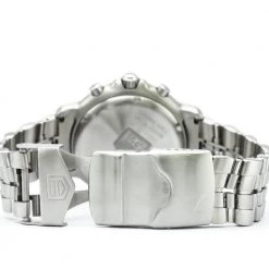 Tag Heuer Black Stainless Steel 6000 Series Grant Hill Men's Wristwatch 40MM For Men -Tag Heuer Sales Shop luxury men tag heuer used watches p138865 005