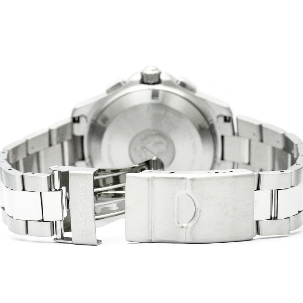 Tag Heuer Navy Blue Stainless Steel Aquaracer Calibre S Regatta Men's Wristwatch 42MM For Men 5 Tag Heuer Navy Blue Stainless Steel Aquaracer Calibre S Regatta Men's Wristwatch 42MM For Men - Image 5