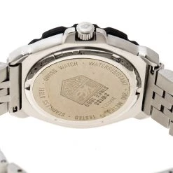 Tag Heuer Black Stainless Steel Formula ! WA1214 Unisex Wristwatch 35 Mm For Men -Tag Heuer Sales Shop luxury men tag heuer used watches p142162 004