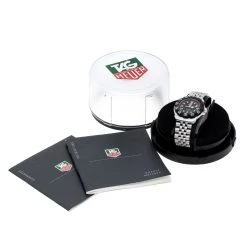 Tag Heuer Black Stainless Steel Formula ! WA1214 Unisex Wristwatch 35 Mm For Men -Tag Heuer Sales Shop luxury men tag heuer used watches p142162 006