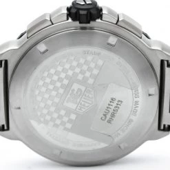 Tag Heuer Black Stainless Steel Formula 1 Chronograph Men's Wristwatch 42MM For Men 9 Tag Heuer Black Stainless Steel Formula 1 Chronograph Men's Wristwatch 42MM For Men -Tag Heuer Sales Shop luxury men tag heuer used watches p146046 004