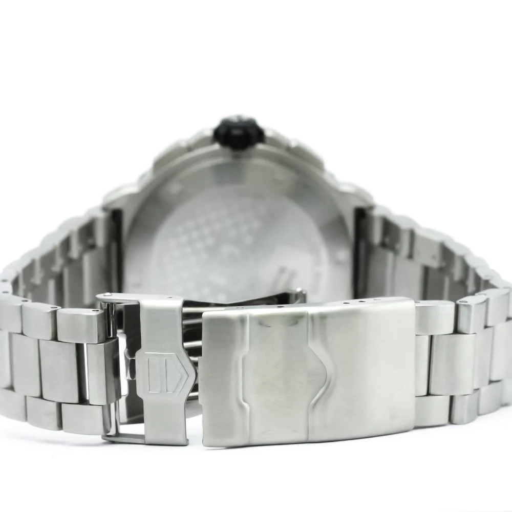 Tag Heuer Black Stainless Steel Formula 1 Chronograph Men's Wristwatch 42MM For Men 5 Tag Heuer Black Stainless Steel Formula 1 Chronograph Men's Wristwatch 42MM For Men - Image 5