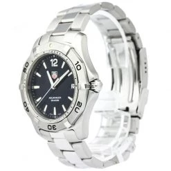 Tag Heuer Blue Stainless Steel Aquaracer Men's Wristwatch 39MM For Men
