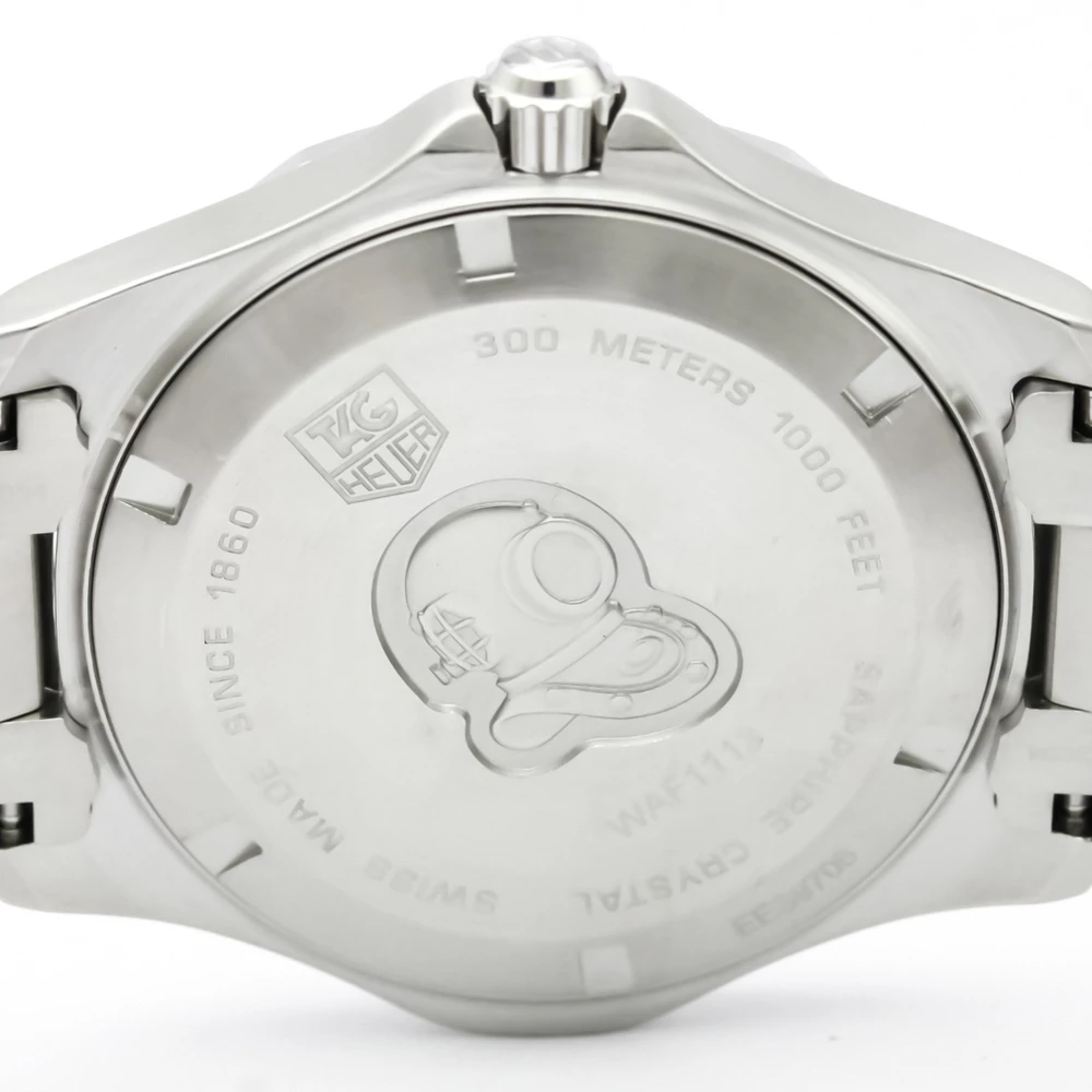 Tag Heuer Blue Stainless Steel Aquaracer Men's Wristwatch 39MM For Men 4 Tag Heuer Blue Stainless Steel Aquaracer Men's Wristwatch 39MM For Men - Image 4