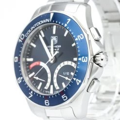 Tag Heuer Blue Stainless Steel Aquaracer Men's Wristwatch 42MM For Men 6 Tag Heuer Blue Stainless Steel Aquaracer Men's Wristwatch 42MM For Men -Tag Heuer Sales Shop luxury men tag heuer used watches p146053 002