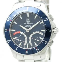 Tag Heuer Blue Stainless Steel Aquaracer Men's Wristwatch 42MM For Men 7 Tag Heuer Blue Stainless Steel Aquaracer Men's Wristwatch 42MM For Men -Tag Heuer Sales Shop luxury men tag heuer used watches p146053 003