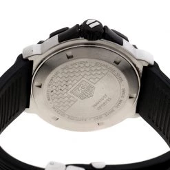 Tag Heuer Black Stainless Steel Formula 1 Grand Date Gulf Edition WAH1013 Men's Wristwatch 44 Mm For Men -Tag Heuer Sales Shop luxury men tag heuer used watches p147142 004