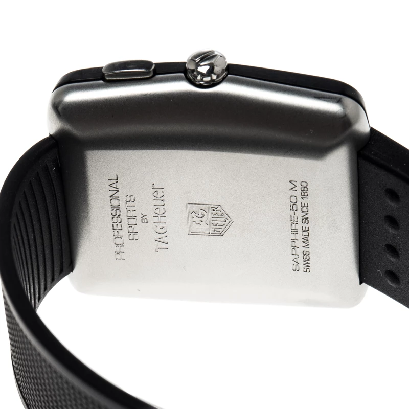 Tag Heuer Grey Stainless Steel Professional Golf WAE1113 Men's Wristwatch 36 Mm For Men 5 Tag Heuer Grey Stainless Steel Professional Golf WAE1113 Men's Wristwatch 36 Mm For Men - Image 5