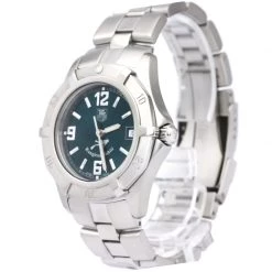 Tag Heuer Green Stainless Steel 2000 Series Men's Wristwatch 38MM For Men