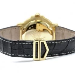 Tag Heuer White 18K Yellow Gold 6000 Series Men's Wristwatch 38MM For Men 9 Tag Heuer White 18K Yellow Gold 6000 Series Men's Wristwatch 38MM For Men -Tag Heuer Sales Shop luxury men tag heuer used watches p150918 005