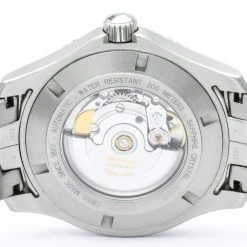 Tag Heuer Blue Stainless Steel Link Men's Wristwatch 42MM For Men -Tag Heuer Sales Shop luxury men tag heuer used watches p152783 0003