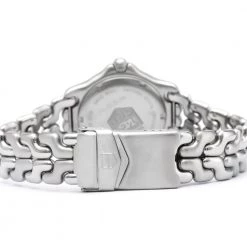 Tag Heuer White Stainless Steel S/EL Professional Men's Wristwatch 34MM For Men 12 Tag Heuer White Stainless Steel S/EL Professional Men's Wristwatch 34MM For Men -Tag Heuer Sales Shop luxury men tag heuer used watches p159711 0004