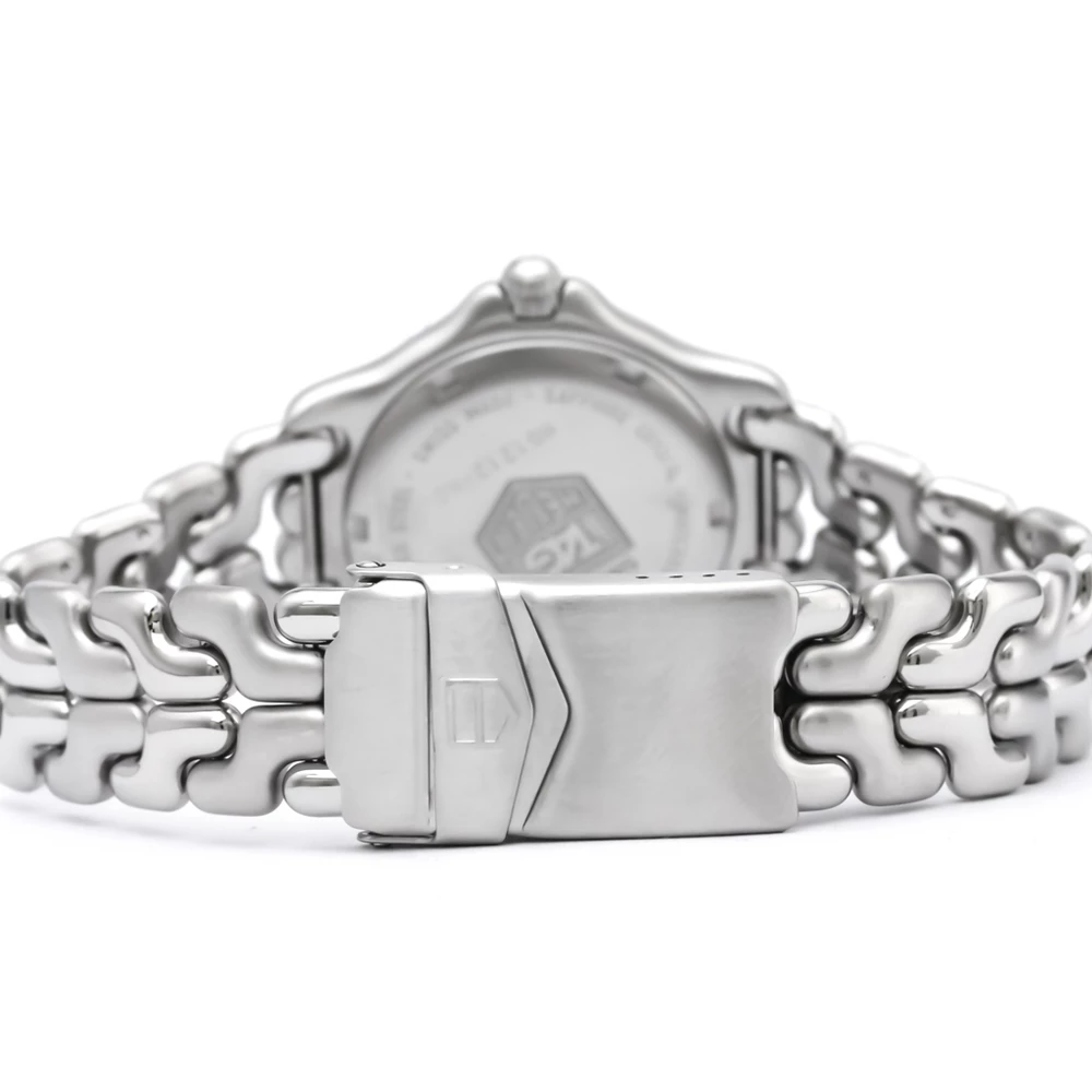 Tag Heuer White Stainless Steel S/EL Professional Men's Wristwatch 34MM For Men 4 Tag Heuer White Stainless Steel S/EL Professional Men's Wristwatch 34MM For Men - Image 4