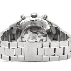 Tag Heuer Black Stainless Steel Carrera Men's Wristwatch 41MM For Men -Tag Heuer Sales Shop luxury men tag heuer used watches p165660 004