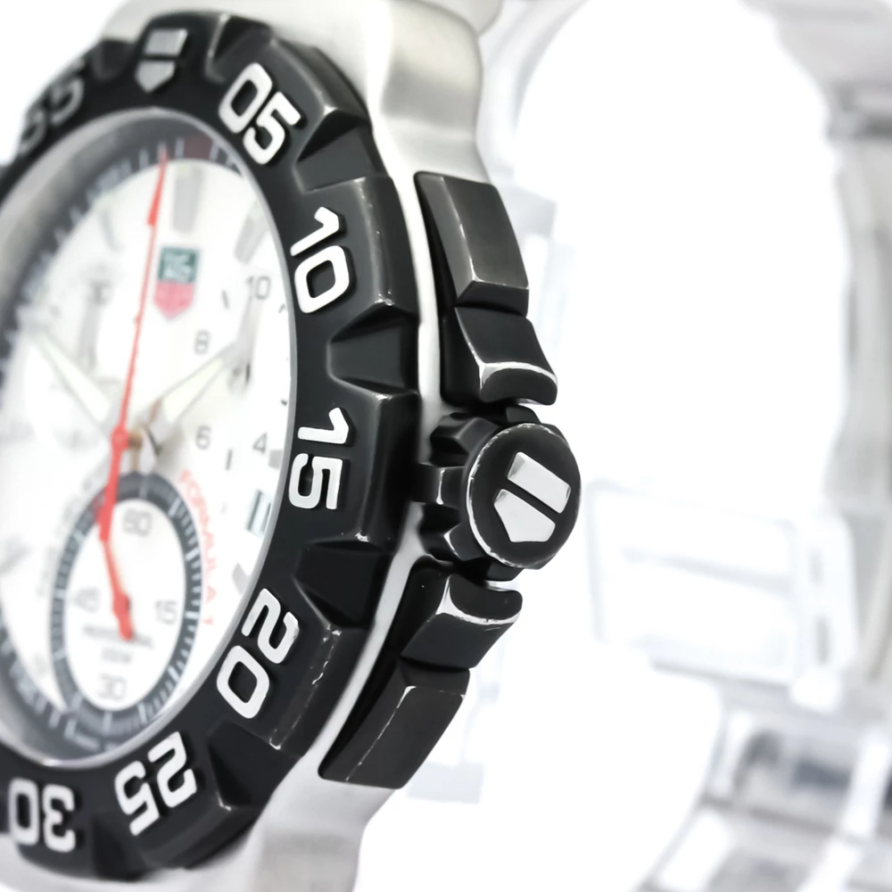 Tag Heuer Silver Stainless Steel Formula 1 Men's Wristwatch 40MM For Men 8 Tag Heuer Silver Stainless Steel Formula 1 Men's Wristwatch 40MM For Men - Image 8