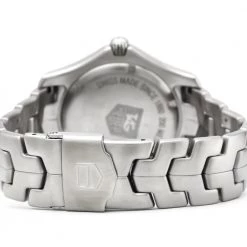 Tag Heuer Silver Stainless Steel Link Men's Wristwatch 39MM For Men -Tag Heuer Sales Shop luxury men tag heuer used watches p165678 004