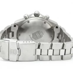 Tag Heuer Silver Stainless Steel 2000 Exclusive Men's Wristwatch 41MM For Men 11 Tag Heuer Silver Stainless Steel 2000 Exclusive Men's Wristwatch 41MM For Men -Tag Heuer Sales Shop luxury men tag heuer used watches p185006 001