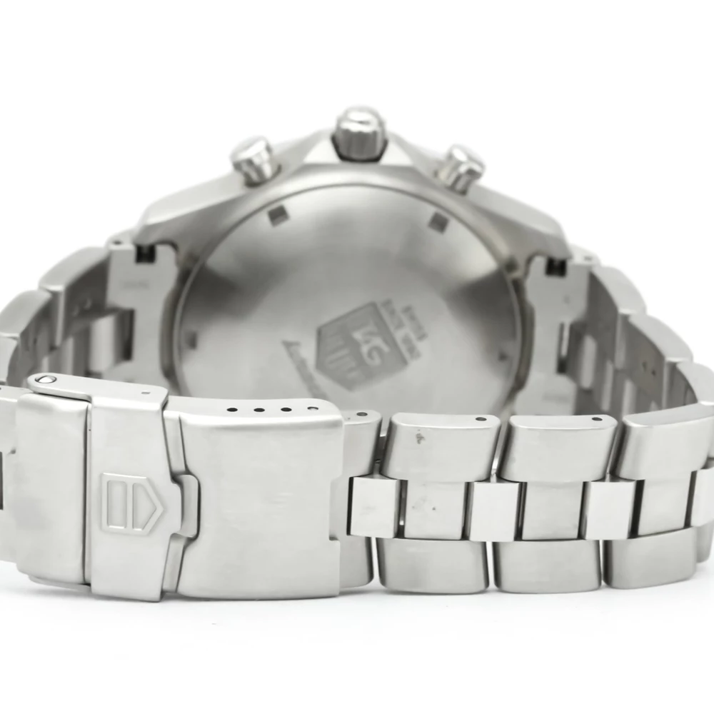 Tag Heuer Silver Stainless Steel 2000 Exclusive Men's Wristwatch 41MM For Men 4 Tag Heuer Silver Stainless Steel 2000 Exclusive Men's Wristwatch 41MM For Men - Image 4