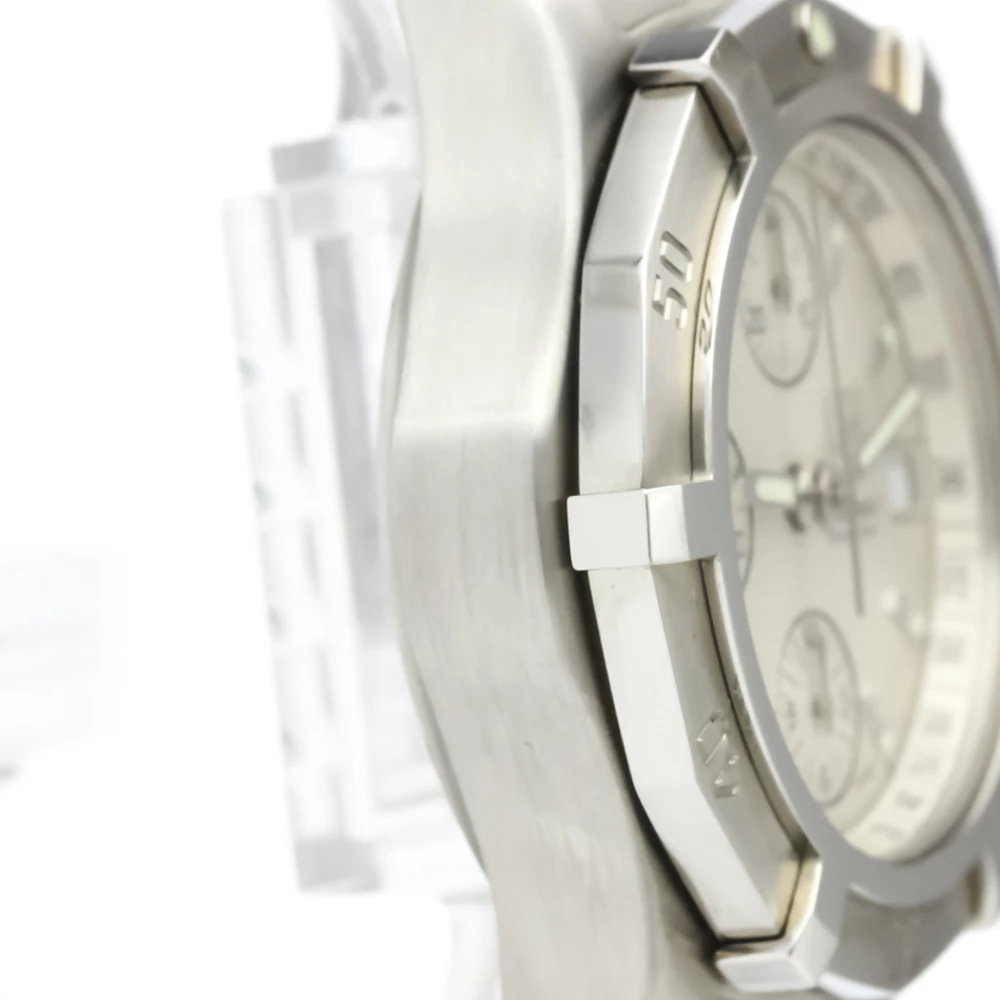Tag Heuer Silver Stainless Steel 2000 Exclusive Men's Wristwatch 41MM For Men 5 Tag Heuer Silver Stainless Steel 2000 Exclusive Men's Wristwatch 41MM For Men - Image 5