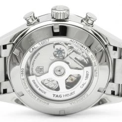 Tag Heuer Black Stainless Steel Carrera Calibre 1887 Men's Wristwatch 43MM For Men 10 Tag Heuer Black Stainless Steel Carrera Calibre 1887 Men's Wristwatch 43MM For Men -Tag Heuer Sales Shop luxury men tag heuer used watches p185023 003