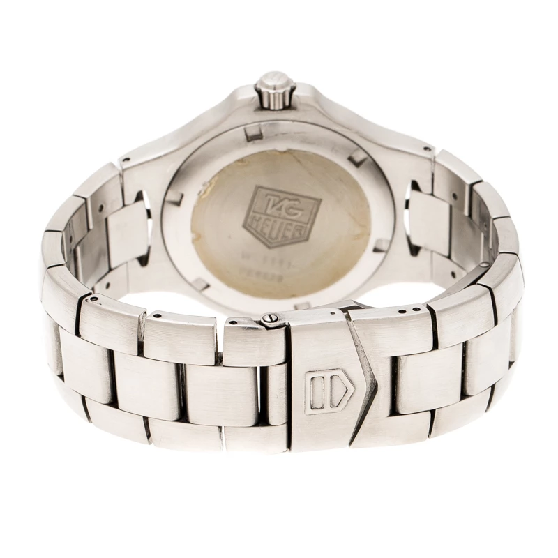 Tag Heuer Grey Stainless Steel Kirium WL1111 Men's Wristwatch 40 Mm For Men 5 Tag Heuer Grey Stainless Steel Kirium WL1111 Men's Wristwatch 40 Mm For Men - Image 5