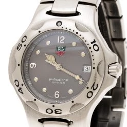 Tag Heuer Grey Stainless Steel Kirium WL1111 Men's Wristwatch 40 Mm For Men 10 Tag Heuer Grey Stainless Steel Kirium WL1111 Men's Wristwatch 40 Mm For Men -Tag Heuer Sales Shop luxury men tag heuer used watches p206617 1562131862 006