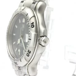 Tag Heuer Gray Stainless Steel 6000 Series Men's Wristwatch 35MM For Men -Tag Heuer Sales Shop luxury men tag heuer used watches p226337 003