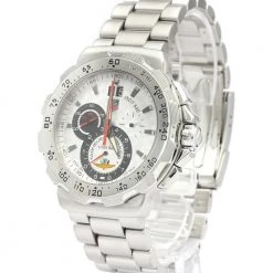 Tag Heuer Silver Stainless Steel Formula 1 Indy CAH101B Men's Wristwatch 44 MM For Men -Tag Heuer Sales Shop luxury men tag heuer used watches p242380 007