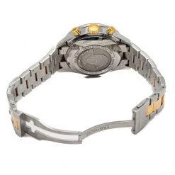 Tag Heuer White Carrera Steel & Yelllow Gold Plated Chronograph Automatic Men'S Watch 41MM For Men -Tag Heuer Sales Shop luxury men tag heuer used watches p249265 006